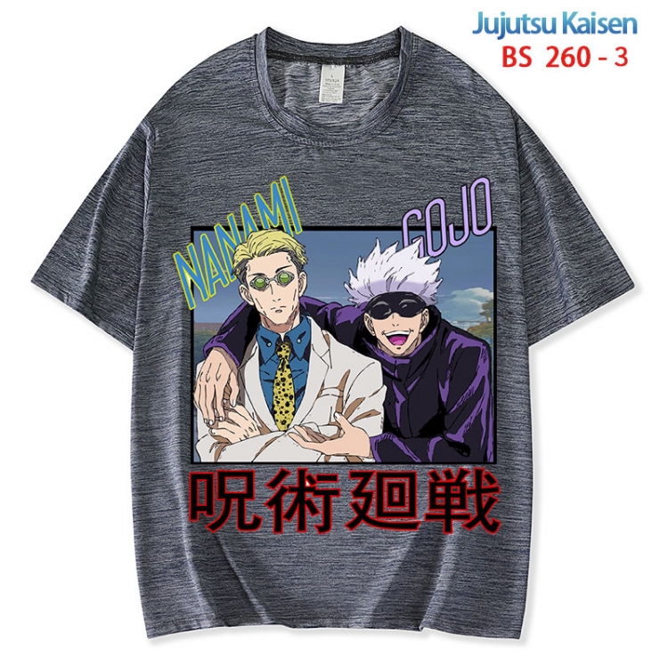 Jujutsu Kaisen ice silk cotton loose and comfortable T-shirt from XS to 5XL BS 260 3