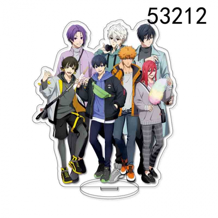 BLUE LOCK Anime characters acrylic Standing Plates Keychain 15CM