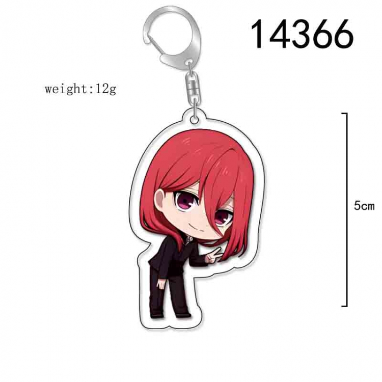 BLUE LOCK  Anime Acrylic Keychain Charm price for 5 pcs 14366