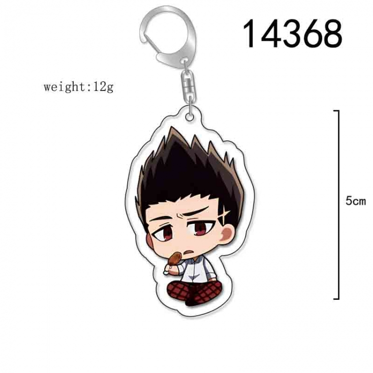 BLUE LOCK  Anime Acrylic Keychain Charm price for 5 pcs 14368