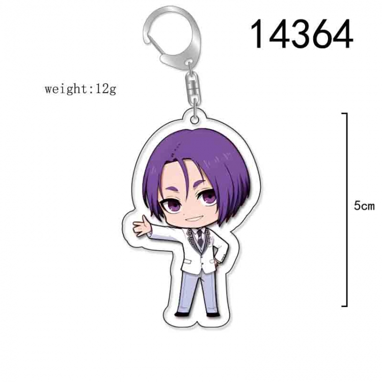 BLUE LOCK  Anime Acrylic Keychain Charm price for 5 pcs 14364