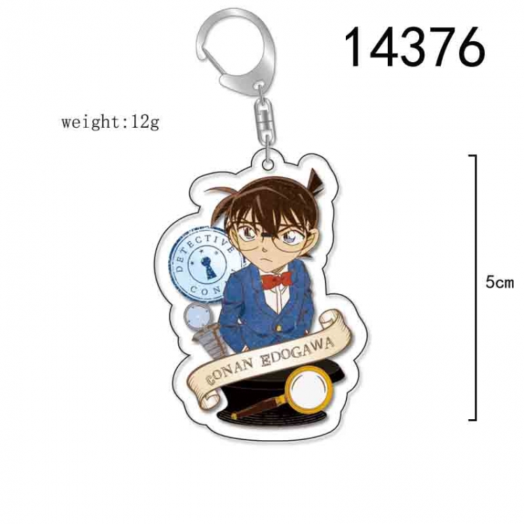 Detective conan Anime Acrylic Keychain Charm price for 5 pcs 14376