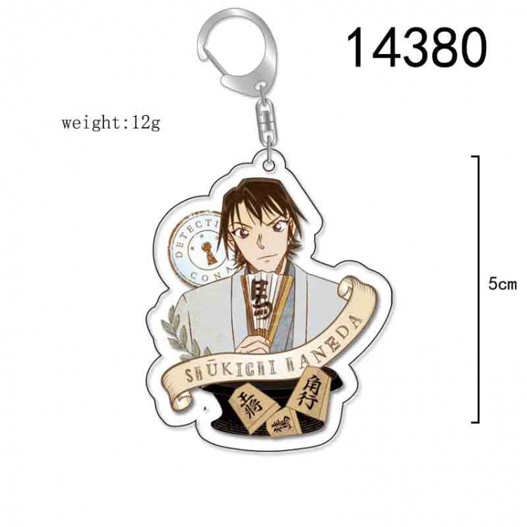 Detective conan Anime Acrylic Keychain Charm price for 5 pcs 14380