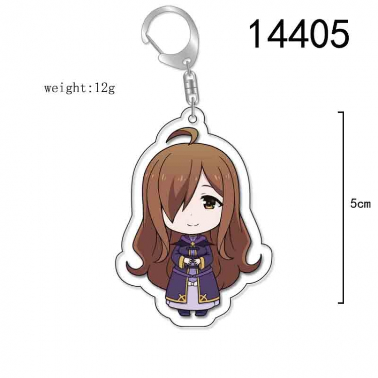 Blessings for a better world Anime Acrylic Keychain Charm price for 5 pcs 14405