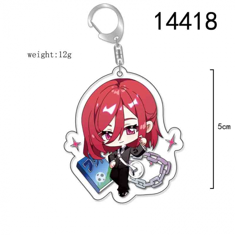 BLUE LOCK  Anime Acrylic Keychain Charm price for 5 pcs 14418