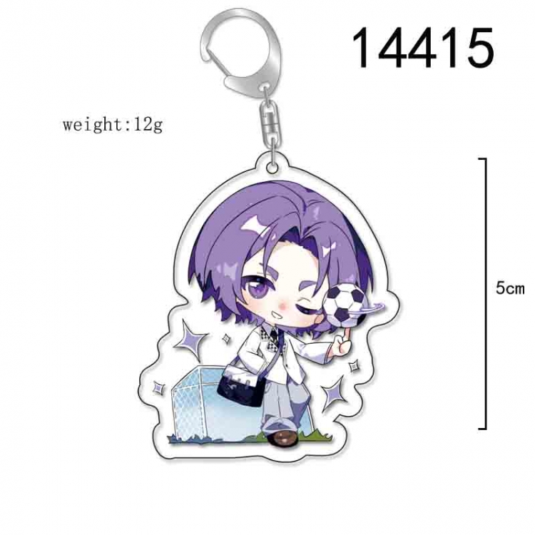 BLUE LOCK  Anime Acrylic Keychain Charm price for 5 pcs 14415