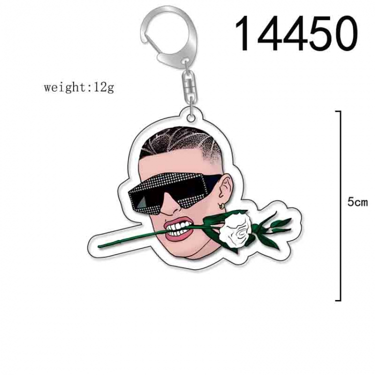 Bad Bunny Anime Acrylic Keychain Charm price for 5 pcs 14450