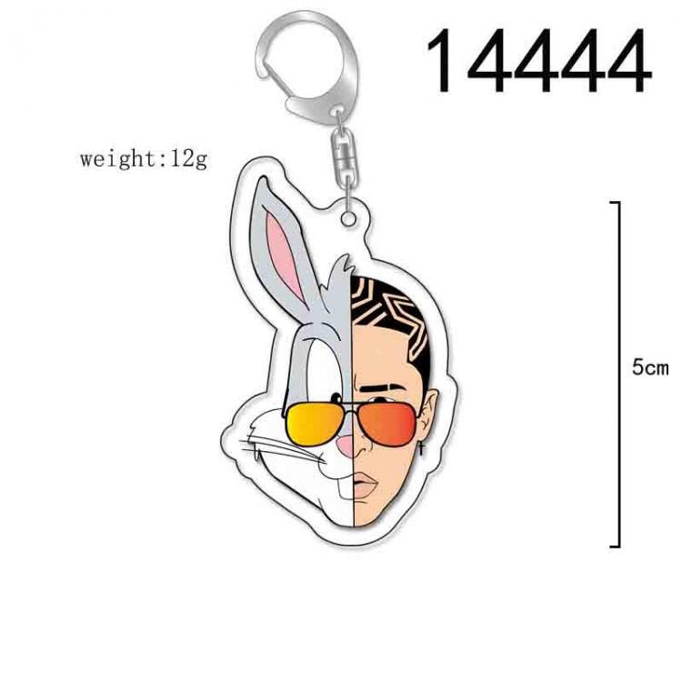 Bad Bunny Anime Acrylic Keychain Charm price for 5 pcs 14444