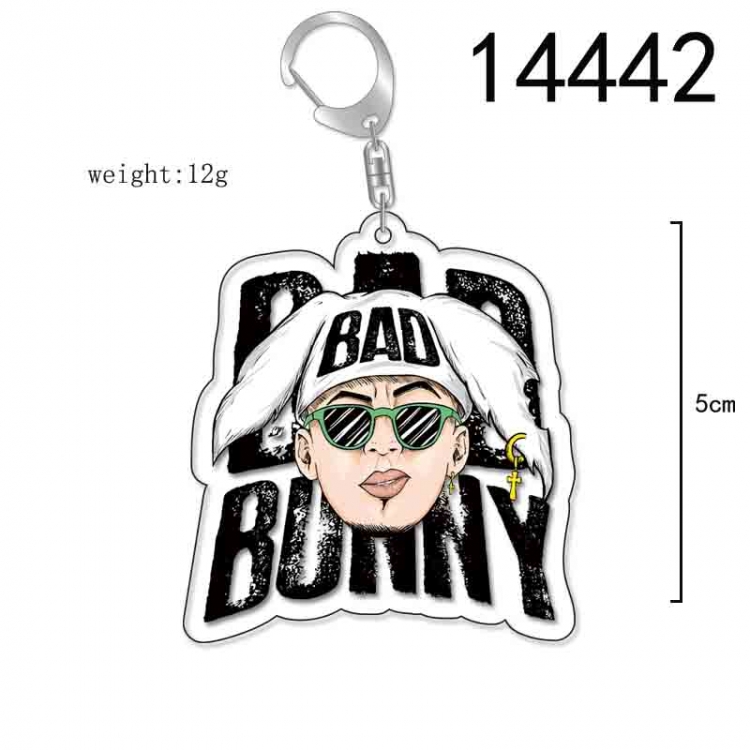 Bad Bunny Anime Acrylic Keychain Charm price for 5 pcs 14442