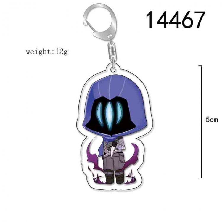 VALORANT Anime Acrylic Keychain Charm price for 5 pcs 14467