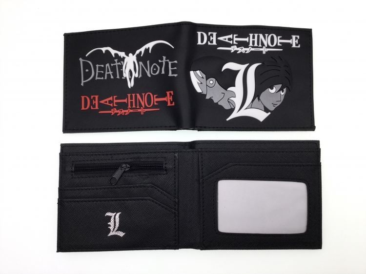 Death note Anime Surrounding PVC Adhesive Short Fold Wallet