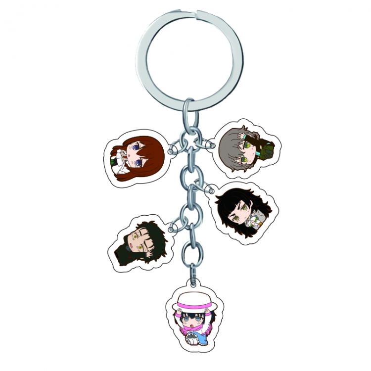 Dr.STONE  Anime Peripheral Pendant Acrylic Keychain Charm price for 5 pcs A323