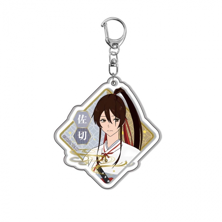 jigokuraku Anime Acrylic Keychain Charm price for 5 pcs  1329Y