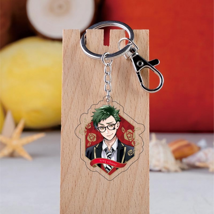 Disney Twisted-Wonderland Anime acrylic Key Chain price for 5 pcs 6033