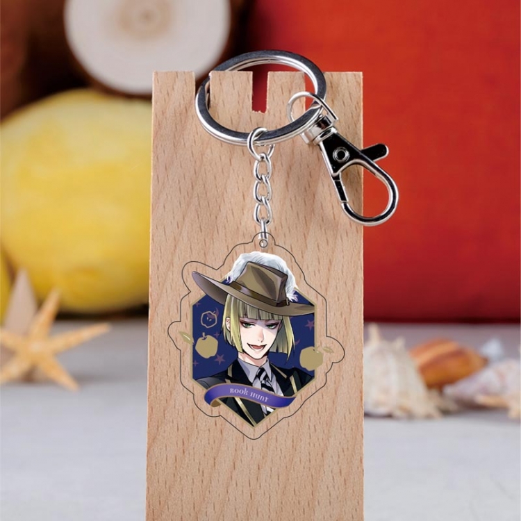 Disney Twisted-Wonderland Anime acrylic Key Chain price for 5 pcs 6061