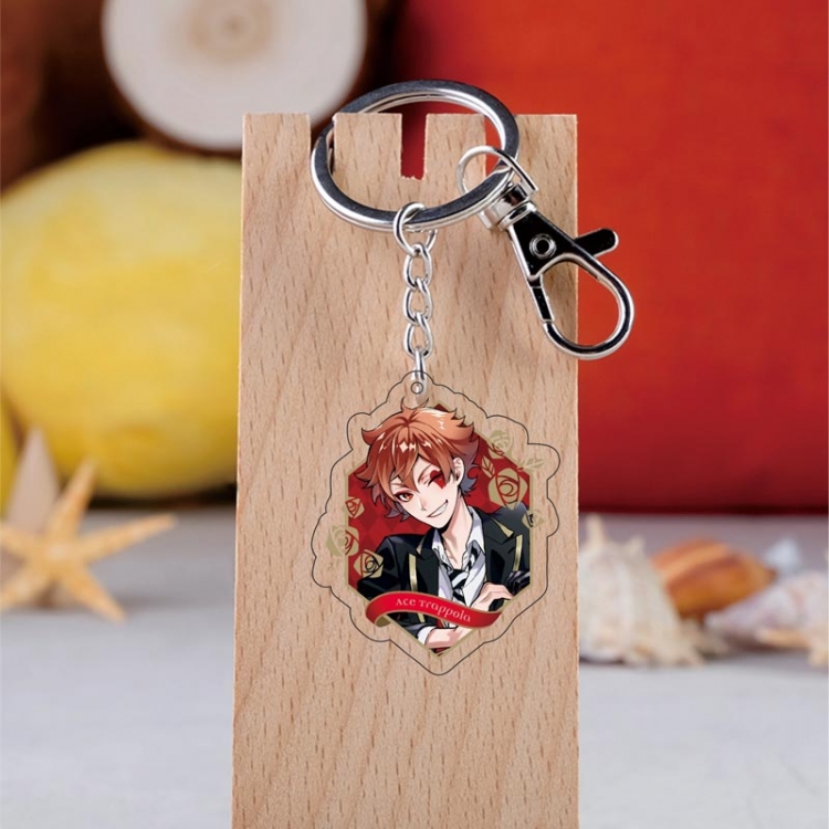 Disney Twisted-Wonderland Anime acrylic Key Chain price for 5 pcs 6031