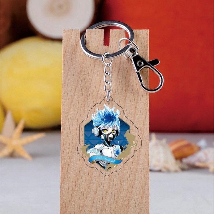 Disney Twisted-Wonderland Anime acrylic Key Chain price for 5 pcs 6063