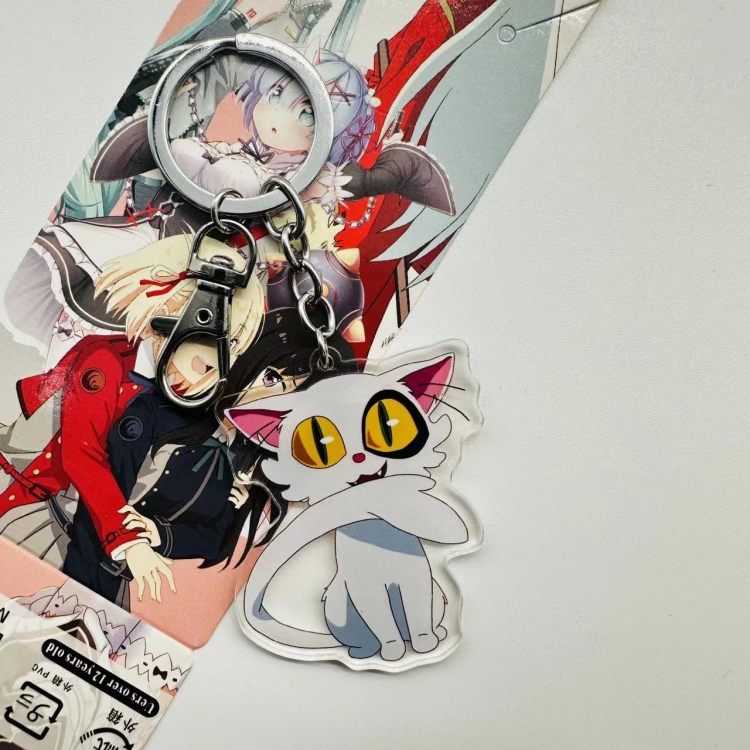 Tour of Bell and Bud  Anime peripheral acrylic key chain pendant price for 5 pcs