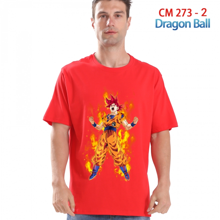 DRAGON BALL Printed short-sleeved cotton T-shirt from S to 4XL  273 2
