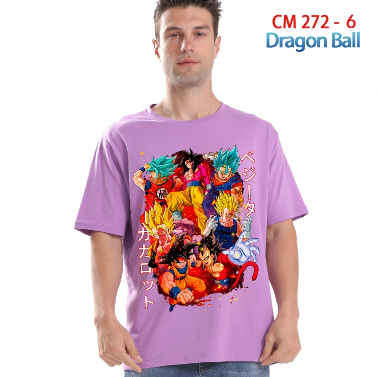 DRAGON BALL Printed short-sleeved cotton T-shirt from S to 4XL 272 6