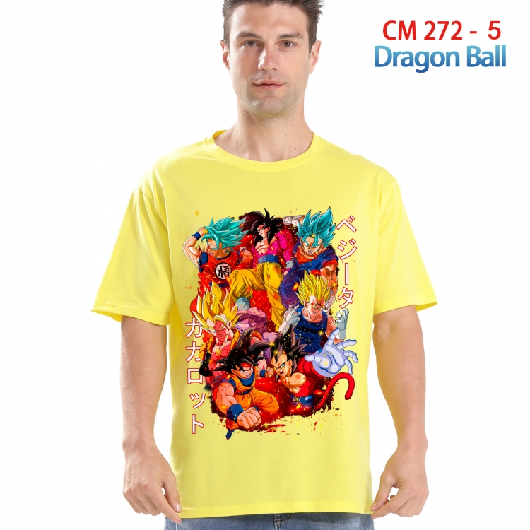 DRAGON BALL Printed short-sleeved cotton T-shirt from S to 4XL 272 5