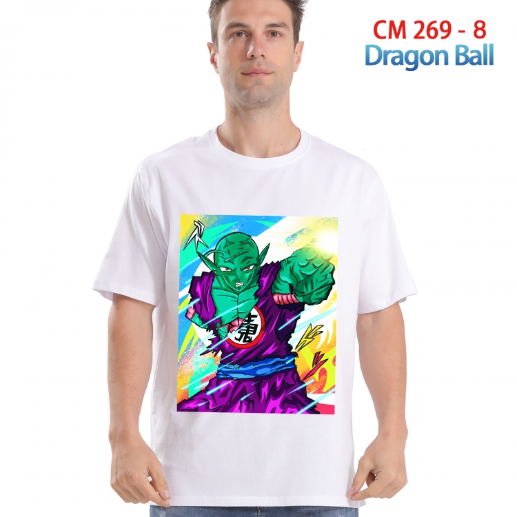 DRAGON BALL Printed short-sleeved cotton T-shirt from S to 4XL 269 8