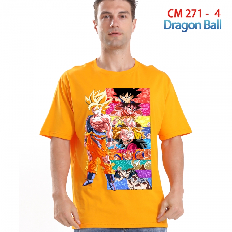 DRAGON BALL Printed short-sleeved cotton T-shirt from S to 4XL  271 4