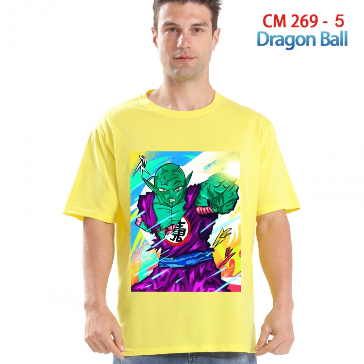 DRAGON BALL Printed short-sleeved cotton T-shirt from S to 4XL 269 5
