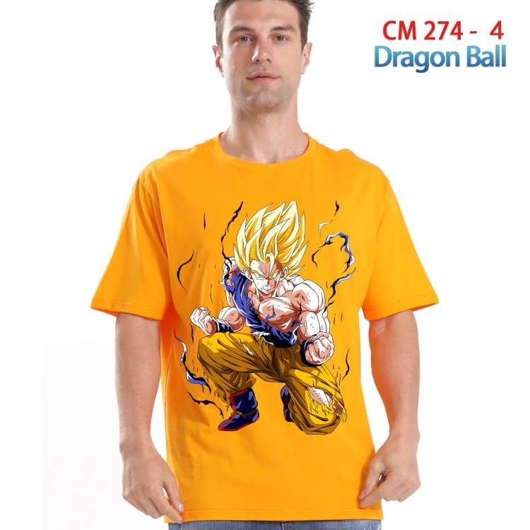 DRAGON BALL Printed short-sleeved cotton T-shirt from S to 4XL 274 4