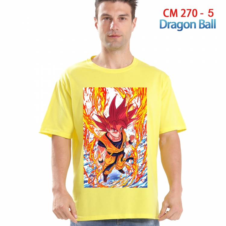 DRAGON BALL Printed short-sleeved cotton T-shirt from S to 4XL  270 5