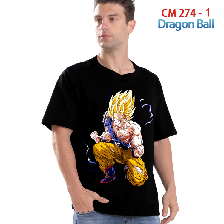 DRAGON BALL Printed short-sleeved cotton T-shirt from S to 4XL  274 1