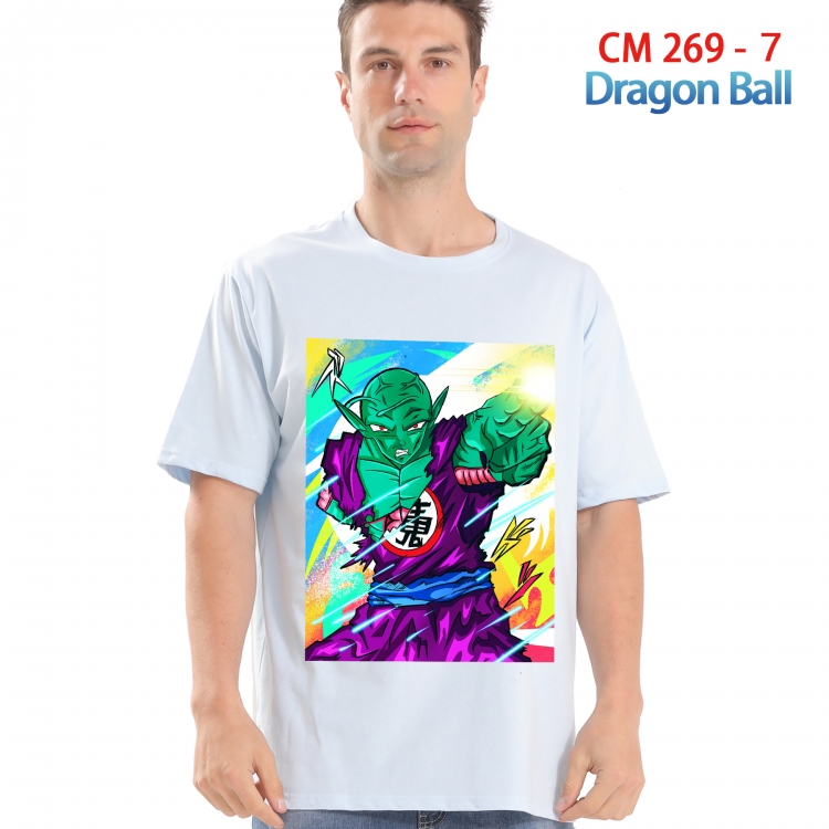 DRAGON BALL Printed short-sleeved cotton T-shirt from S to 4XL 269 7