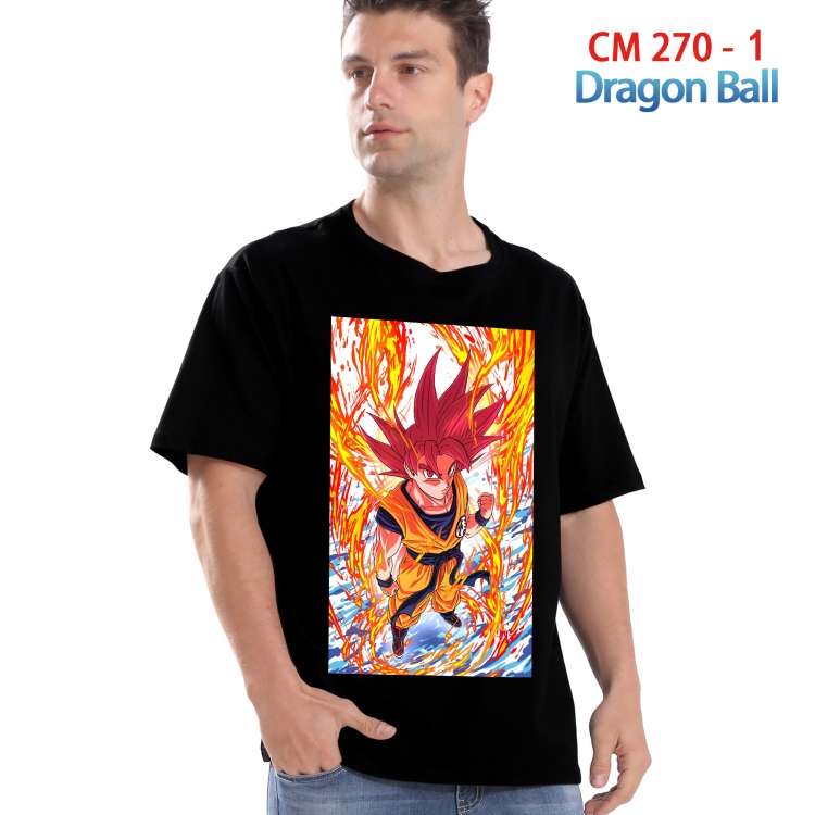DRAGON BALL Printed short-sleeved cotton T-shirt from S to 4XL  270 1