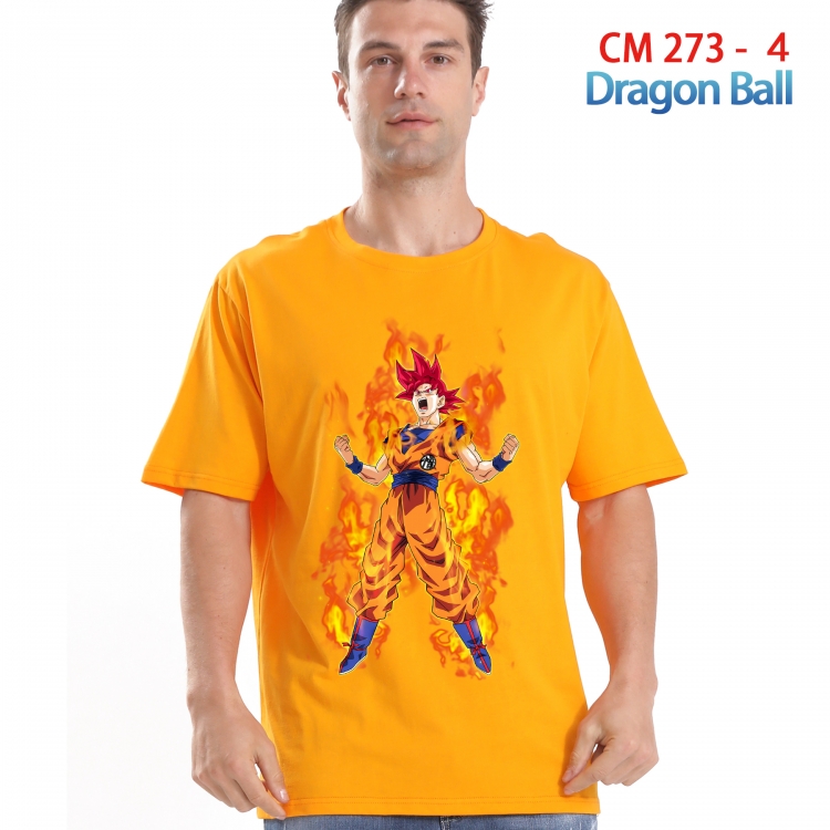 DRAGON BALL Printed short-sleeved cotton T-shirt from S to 4XL  273 4