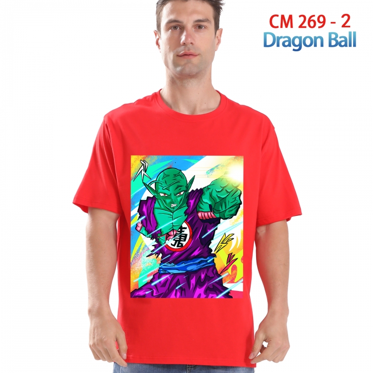 DRAGON BALL Printed short-sleeved cotton T-shirt from S to 4XL  269 2