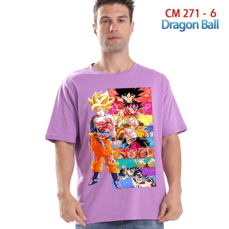 DRAGON BALL Printed short-sleeved cotton T-shirt from S to 4XL  271 6