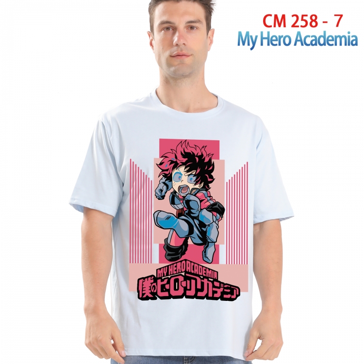 My Hero Academia Printed short-sleeved cotton T-shirt from S to 4XL  258 7