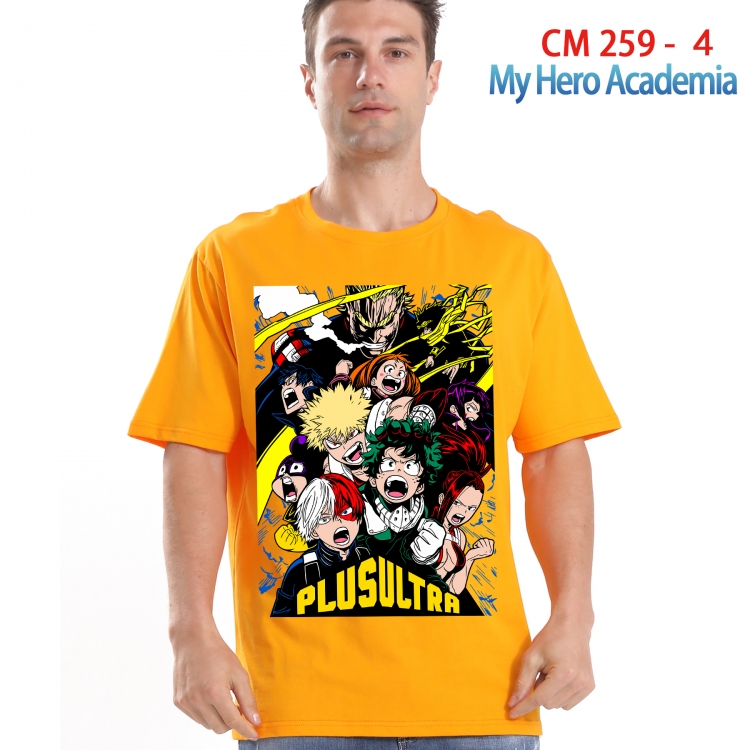 My Hero Academia Printed short-sleeved cotton T-shirt from S to 4XL 259 4