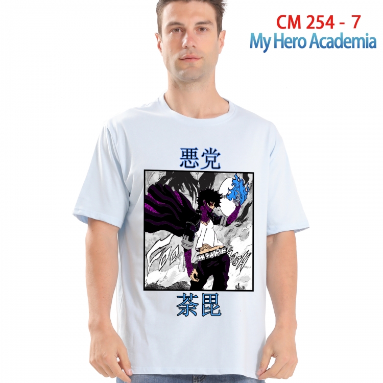 My Hero Academia Printed short-sleeved cotton T-shirt from S to 4XL  254 7