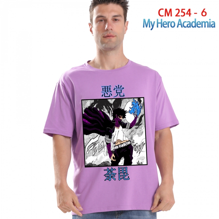 My Hero Academia Printed short-sleeved cotton T-shirt from S to 4XL  254 6