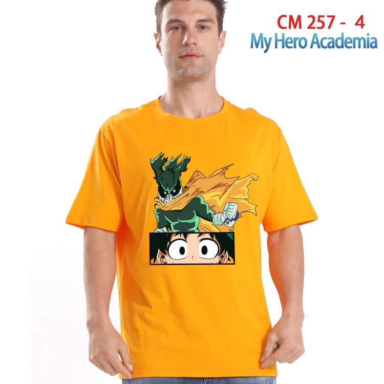 My Hero Academia Printed short-sleeved cotton T-shirt from S to 4XL  257 4