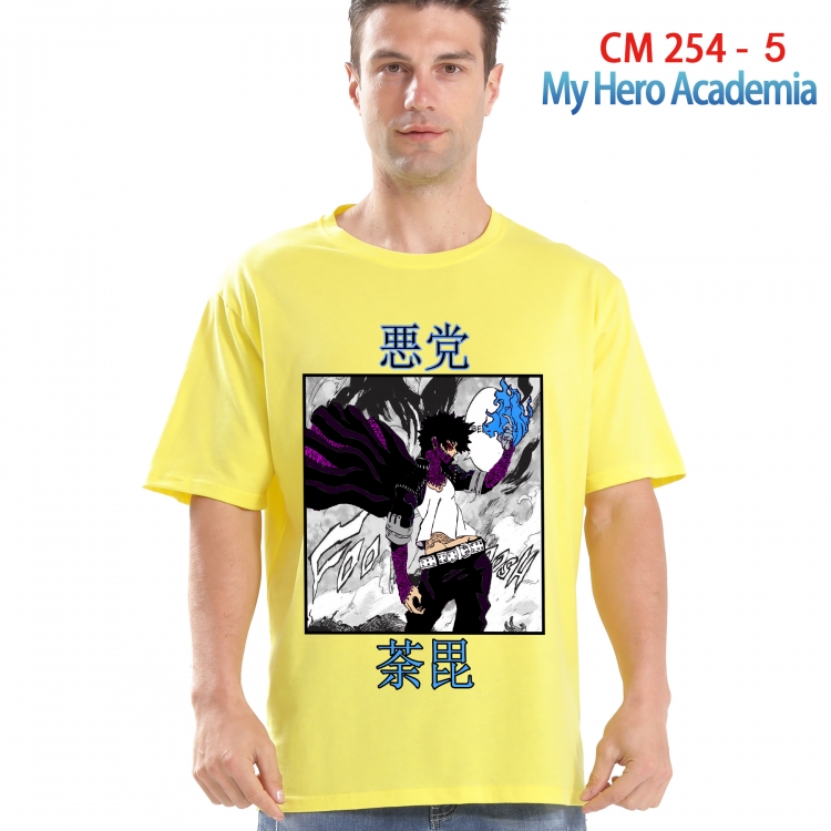 My Hero Academia Printed short-sleeved cotton T-shirt from S to 4XL 254 5