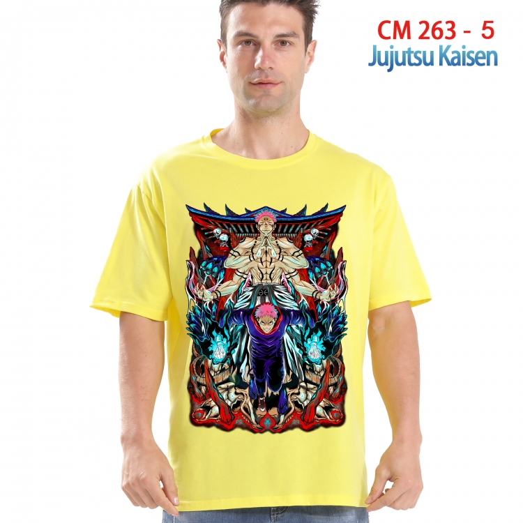 Jujutsu Kaisen Printed short-sleeved cotton T-shirt from S to 4XL  263 5