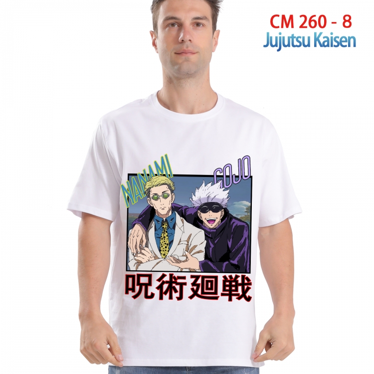 Jujutsu Kaisen Printed short-sleeved cotton T-shirt from S to 4XL  260 8