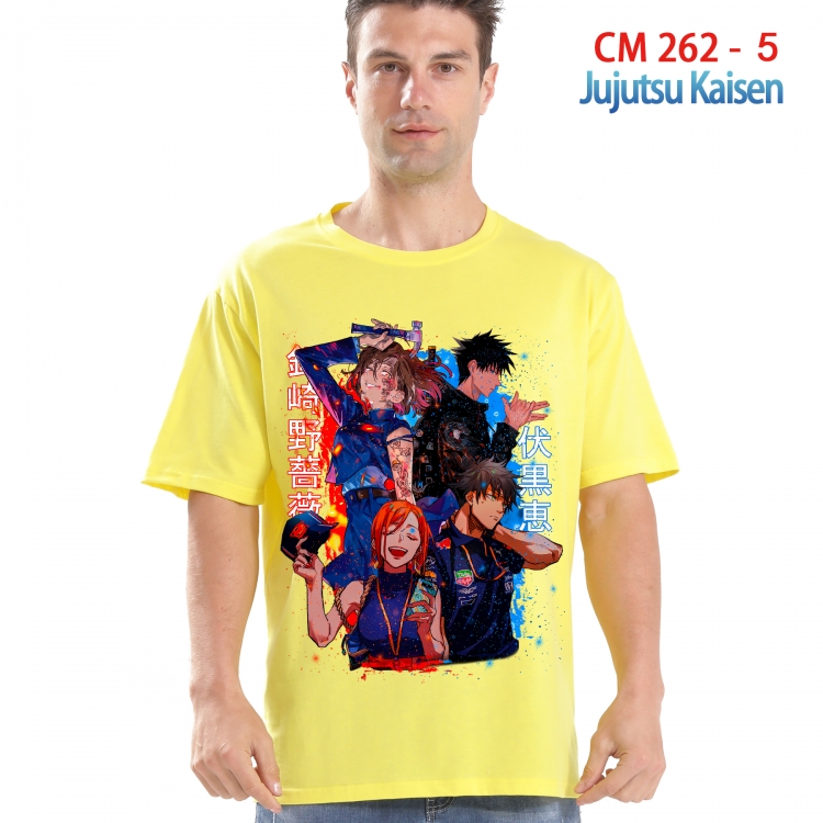 Jujutsu Kaisen Printed short-sleeved cotton T-shirt from S to 4XL 262 5