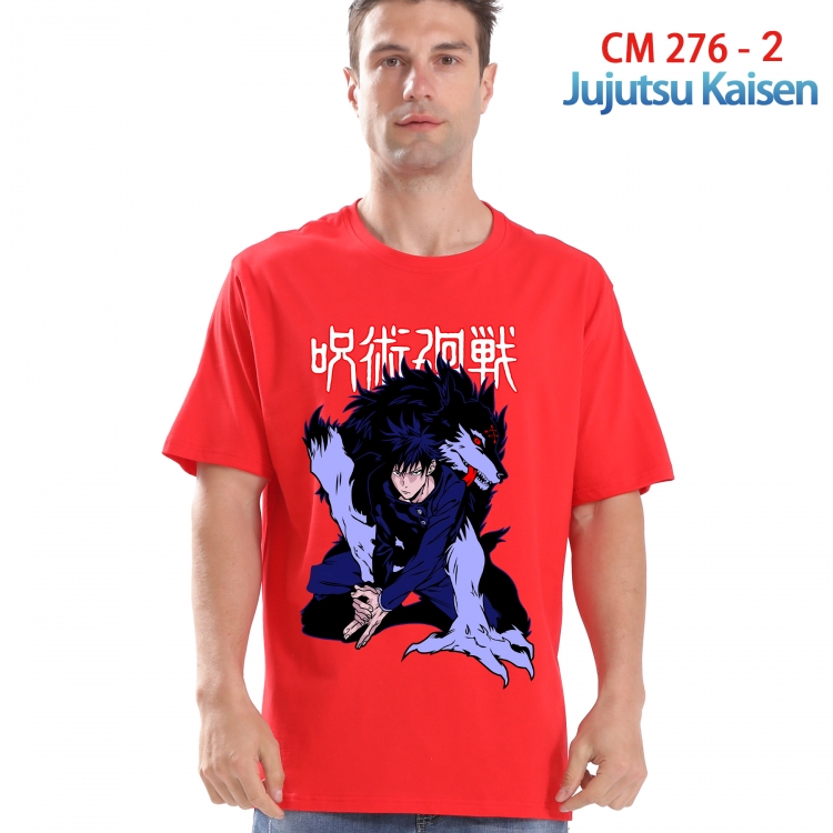 Jujutsu Kaisen Printed short-sleeved cotton T-shirt from S to 4XL  276 2