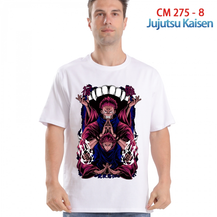 Jujutsu Kaisen Printed short-sleeved cotton T-shirt from S to 4XL 275 8