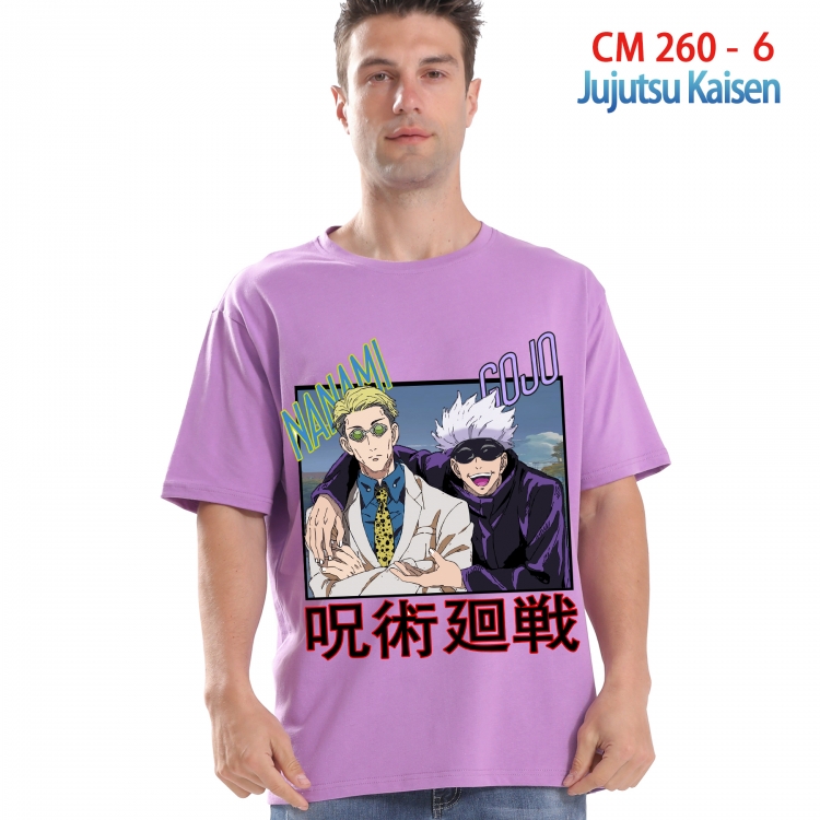 Jujutsu Kaisen Printed short-sleeved cotton T-shirt from S to 4XL 260 6