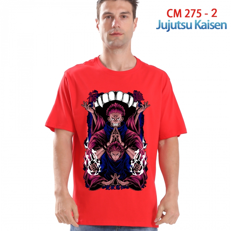 Jujutsu Kaisen Printed short-sleeved cotton T-shirt from S to 4XL  275 2