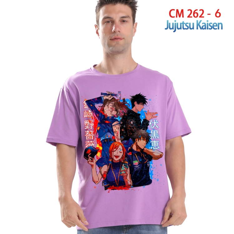 Jujutsu Kaisen Printed short-sleeved cotton T-shirt from S to 4XL  262 6